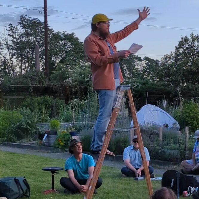 greg bem reading at the solstice